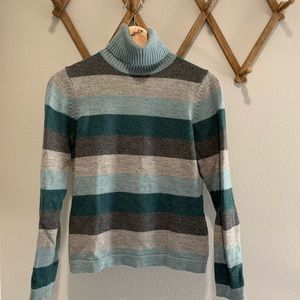 Patagonia striped merino wool sweater